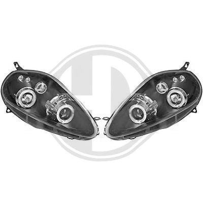 DIEDERICHS 3456380 Основная фара  для ABARTH GRANDE (Абарт Гранде)