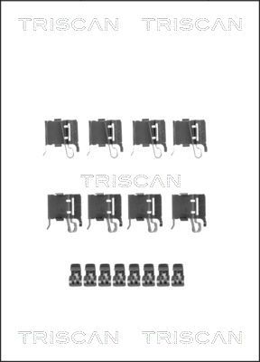 TRISCAN 8105 131642 Скоба тормозного суппорта  для LEXUS CT (Лексус Кт)