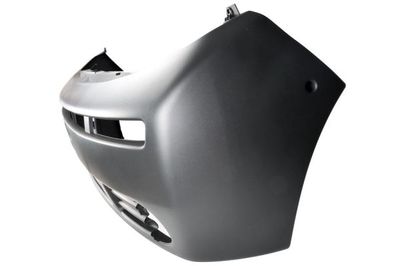 Bumper (Voor, met mistlampgaten, donkergrijs, certificaat TÜV) past: OPEL VIVARO A 08.01-08.06