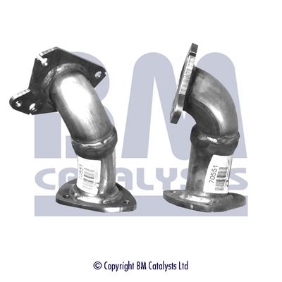 Exhaust Pipe BM Catalysts BM70551