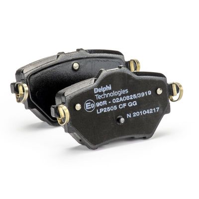 BREMSBELAGSATZ SCHEIBENBREMSE DELPHI LP2505 35