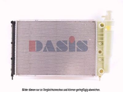 Радиатор, охлаждение двигателя AKS DASIS 180500N для RENAULT 21