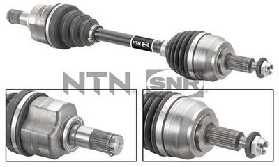 полуоска SNR