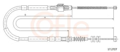 CABLU FRANA DE PARCARE