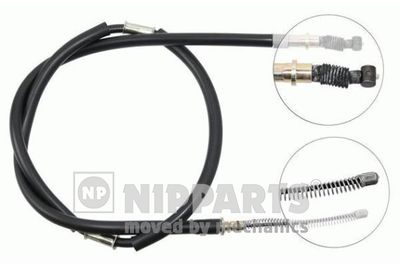 Тросик, cтояночный тормоз NIPPARTS J19577 для MITSUBISHI PAJERO