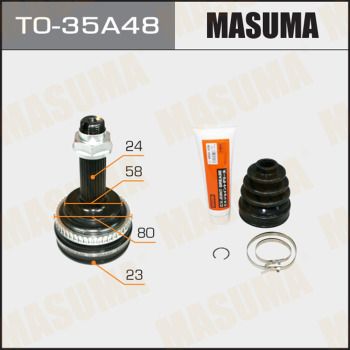 Шарнирный комплект, приводной вал MASUMA TO-35A48 для TOYOTA PROBOX