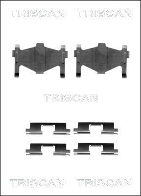 Комплектующие, колодки дискового тормоза TRISCAN 8105 691622 для SUZUKI SWIFT