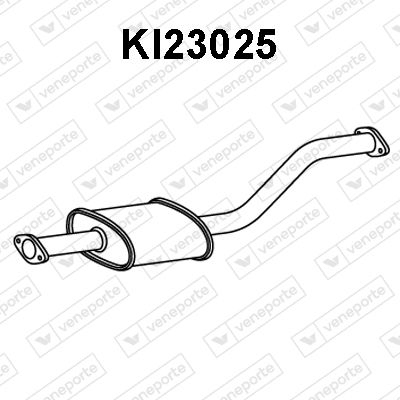 Предглушитель выхлопных газов VENEPORTE KI23025 для KIA CARNIVAL