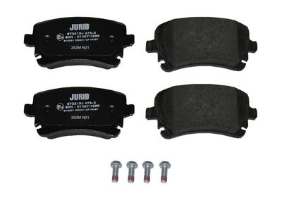 BREMSBELAGSATZ SCHEIBENBREMSE