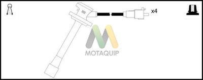 Комплект проводов зажигания MOTAQUIP LDRL1428 для TOYOTA RAV 4