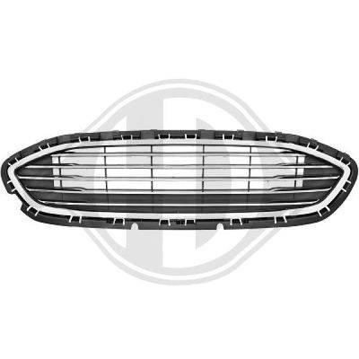 DIEDERICHS 1407042 Решетка радиатора  для FORD FIESTA (Форд Фиеста)
