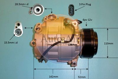 Compressor, air conditioning Auto Air Gloucester 14-9792P