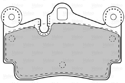 Brake Pad Set, disc brake 598770