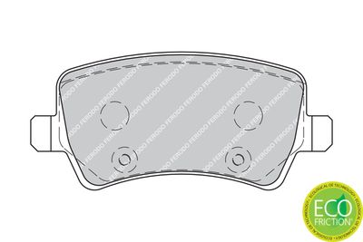 SET PLACUTE FRANA FRANA DISC FERODO FDB1918 1