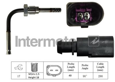 Sensor, exhaust gas temperature Intermotor 27146