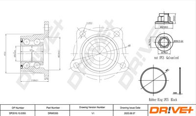 RADLAGERSATZ DR!VE+ DP2010100355 2