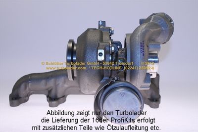 COMPRESOR SISTEM DE SUPRAALIMENTARE SCHLÜTTER TURBOLADER PRO02791 3