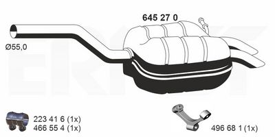 ENDSCHALLDäMPFER ERNST 645270
