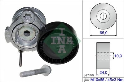 INA 534 0353 10 Натяжитель ремня генератора  для CHEVROLET NUBIRA (Шевроле Нубира)