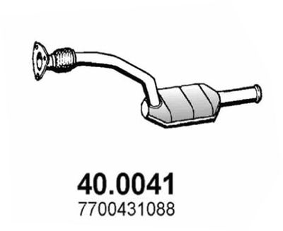 Katalizator ASSO 40.0041