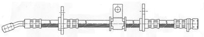 Тормозной шланг CEF 511756 для HONDA PRELUDE