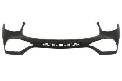 Bumper (Voor, met basiscoating, AMG STYLING, met een trekhaak plug, aantal gaten voor parkeersensor: 4, voor het schilderen) past: MERCEDES GLC X253 Beker / SUV 03.19-05.22