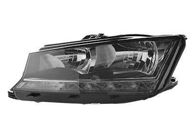 Основная фара VAN WEZEL 7632961 для SKODA FABIA