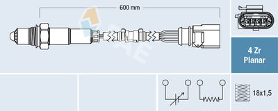 Lambda Sensor 77458