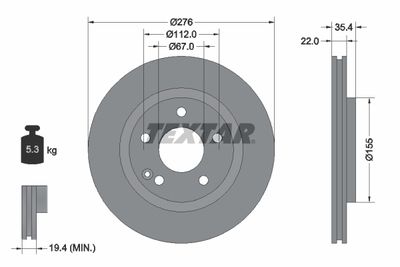 Brake Disc 92099603