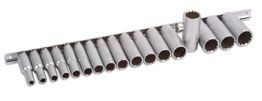 Laser Tools Deep Socket Set 3/8"D 17pc