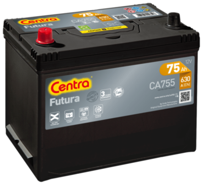 Стартерная аккумуляторная батарея CENTRA CA755 для CHEVROLET IMPALA