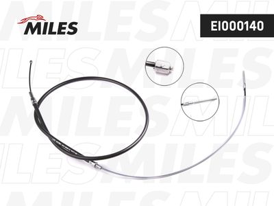 Тросик, cтояночный тормоз MILES EI000140