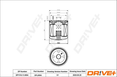 ÖLFILTER DR!VE+ DP1110110054 5