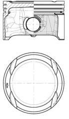 PISTON KOLBENSCHMIDT 40839620