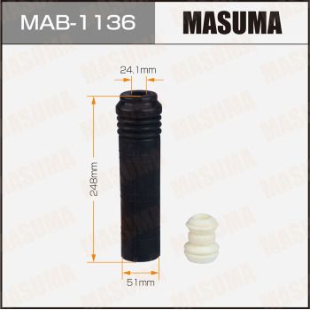 Пылезащитный комплект, амортизатор MASUMA MAB-1136 для NISSAN TEANA