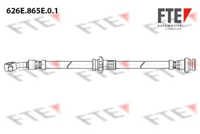 Тормозной шланг FTE 9240990 для RENAULT KOLEOS
