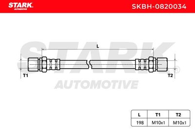 спирачен маркуч STARK SKBH-0820034
