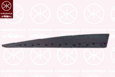 Ozdobná / ochranná lišta, dveře KLOKKERHOLM 60341413