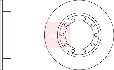 APEC Brake Disc DSK2959