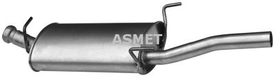 ASMET 23.016 Глушитель выхлопных газов  для SAAB  (Сааб 900)
