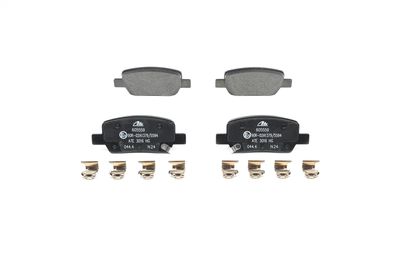 BREMSBELAGSATZ SCHEIBENBREMSE ATE 13046055592 2