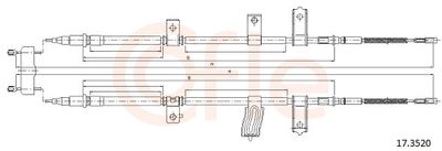 CABLU FRANA DE PARCARE