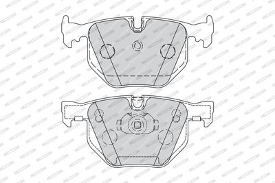 BREMSBELAGSATZ SCHEIBENBREMSE FERODO FDB1673 1