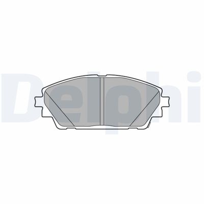 Brake Pad Set, disc brake LP3632