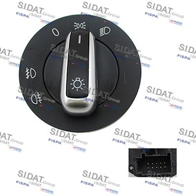 Выключатель, головной свет SIDAT 5.693707A2 для VW BEETLE