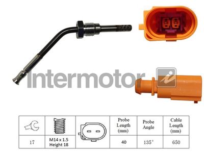 Sensor, exhaust gas temperature Intermotor 27071