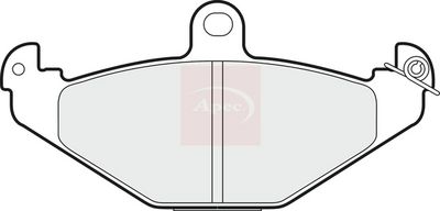 APEC Brake Pad Set, disc brake PAD749