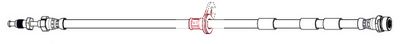 APEC Brake Hose HOS4516