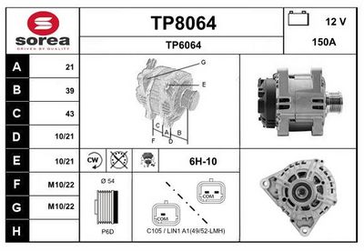 GENERATOR SNRA TP8064