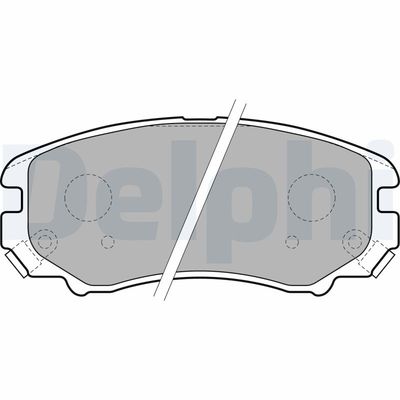 Brake Pad Set, disc brake LP1902